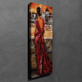 Wallity PC101 Lienzo Decorativo Multicolor 30 x 80 cm